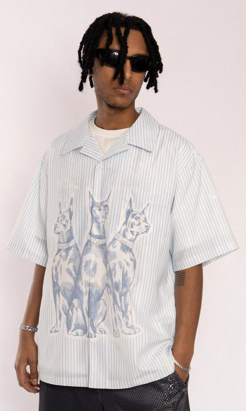 Doberman Sketch Graphic Shirt