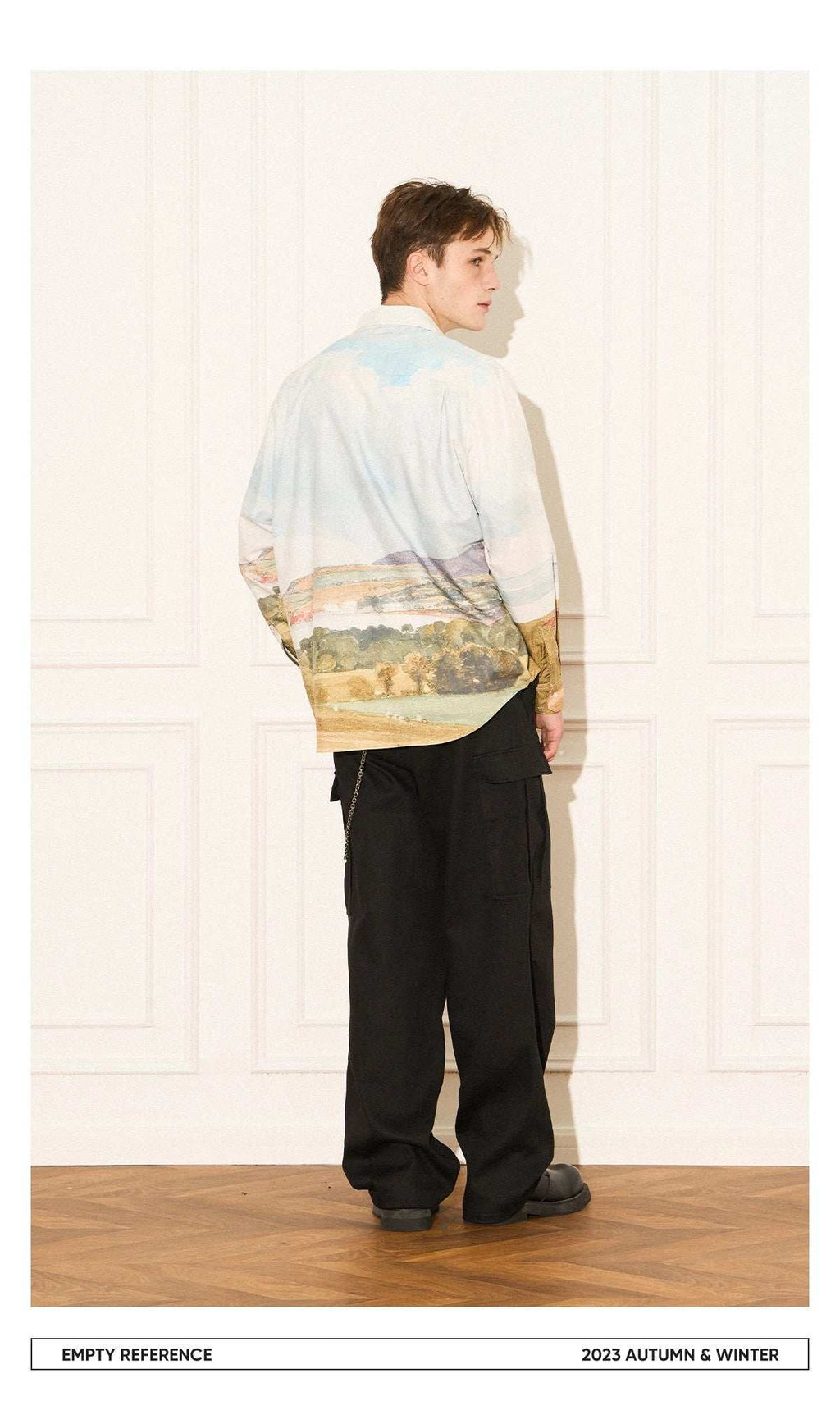 Wheat Field Graphic Shirt - Empty Reference