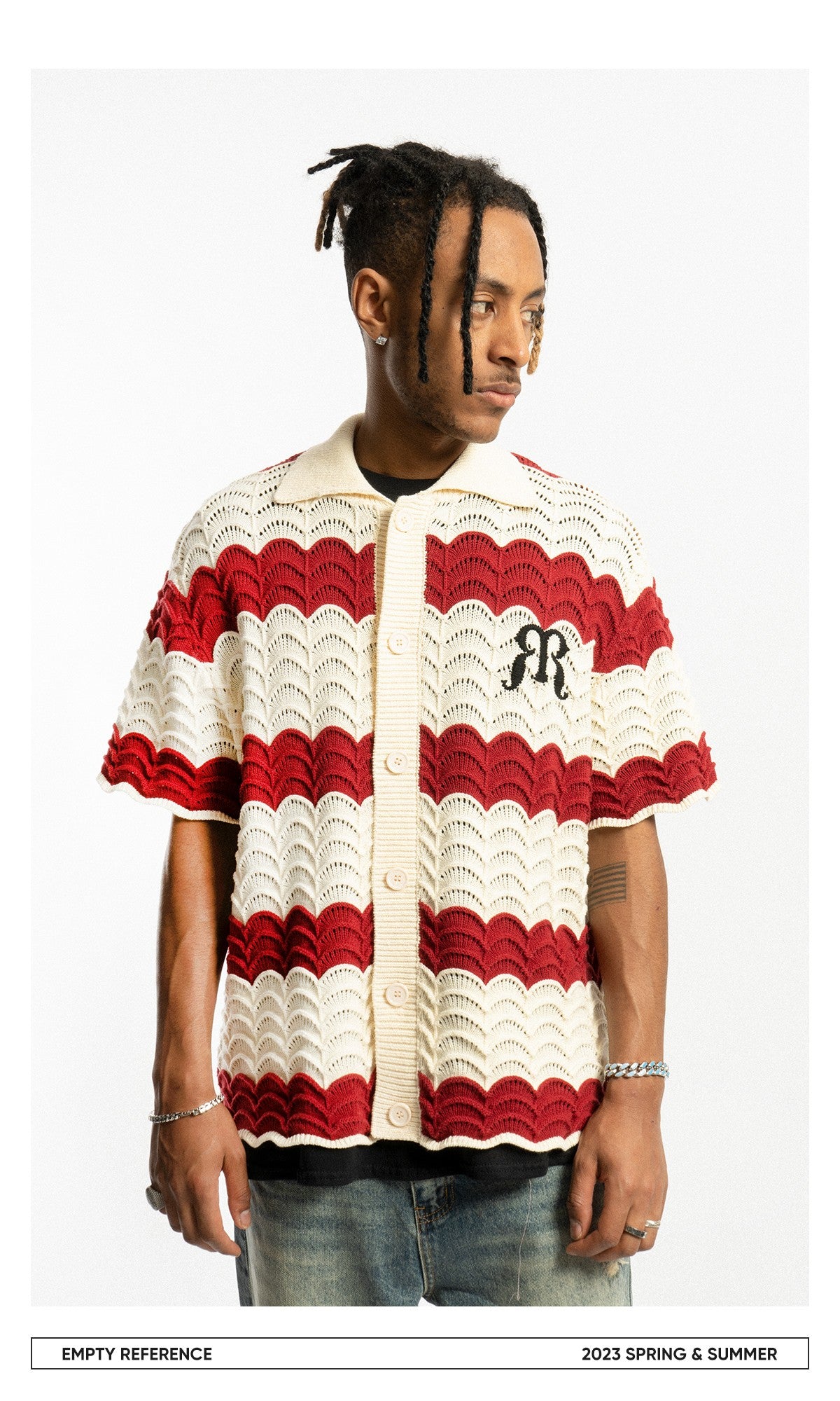 Wavy Weave Textured Shirt