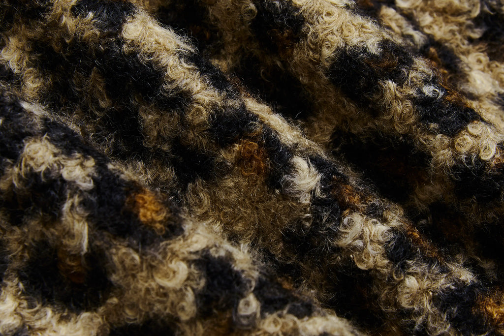 Leopard Print Quilted Vest