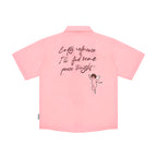 Angels Print Camp Shirt