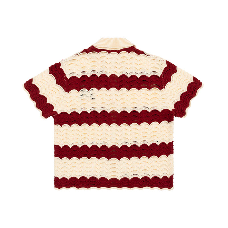 Wavy Weave Textured Shirt