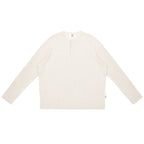 Linen Lyocell Stripe Henley Sweater