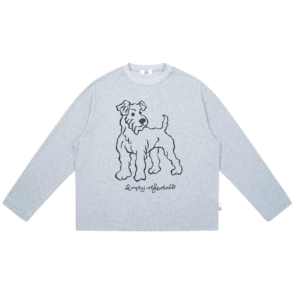 Snowflake Fox Terrier Tee - Empty Reference