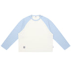 Striped Raglan Sleeve Tee