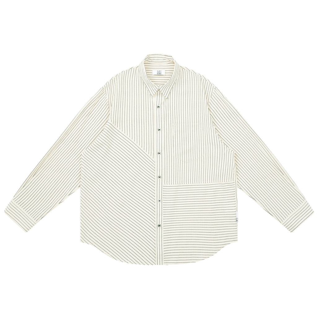 Striped Patch Pocket Shirt