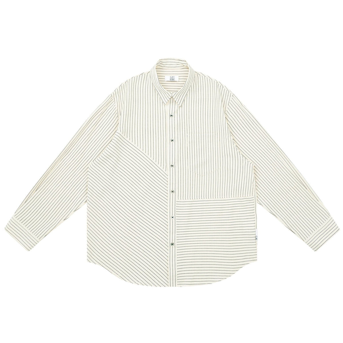 Striped Patch Pocket Shirt