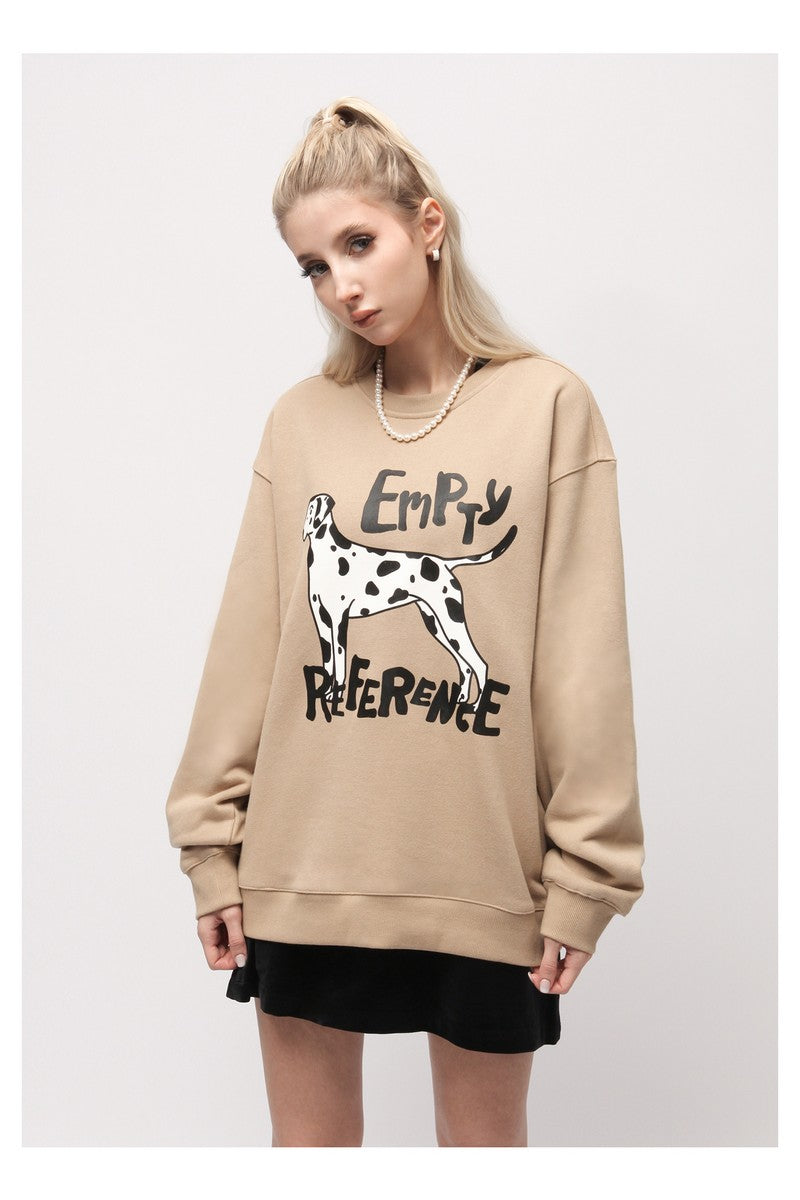 Dalmatian Graffiti Crewneck Sweatshirt