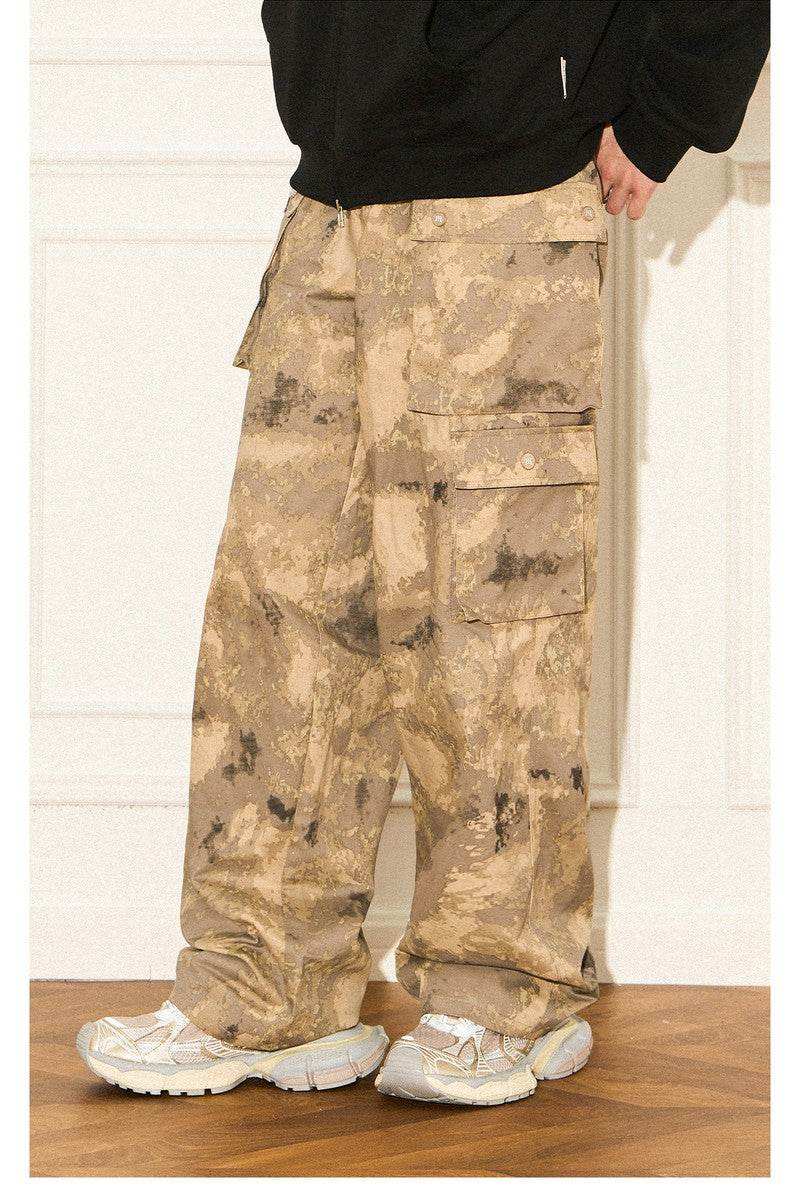 Camo Multi Pocket Cargo Pants - Empty Reference