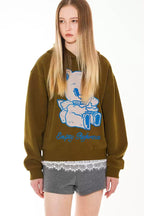 Angel Bear Graphic Hoodie