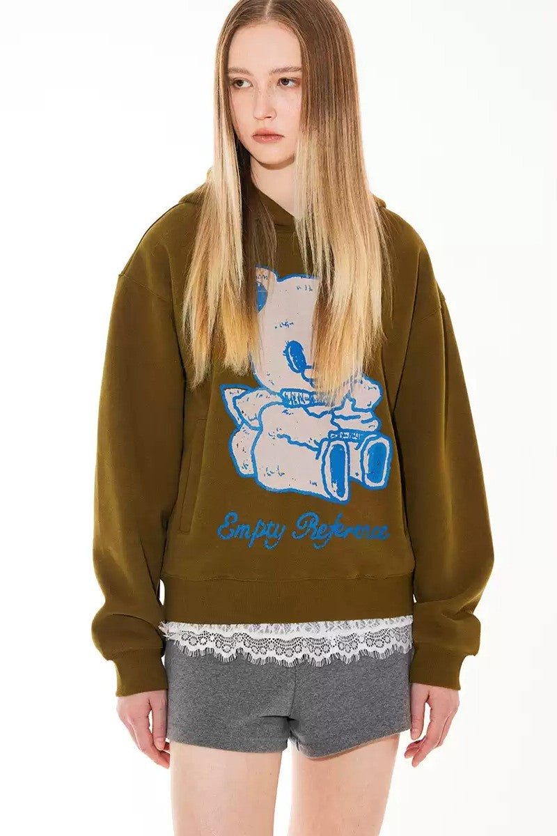Angel Bear Graphic Hoodie