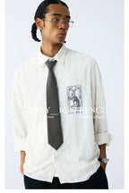 Striped Bunny Garden Shirt - Empty Reference