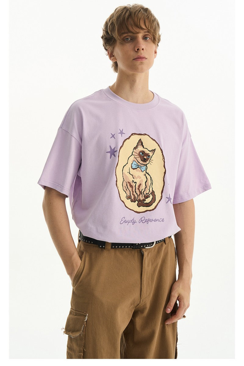 Siamese Cat Graphic Tee