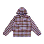 Plaid Fleece Pocket Hoodie - Empty Reference