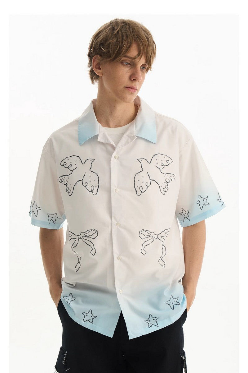 Graffiti Fade Graphic Shirt
