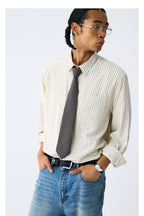 Striped Patch Pocket Shirt