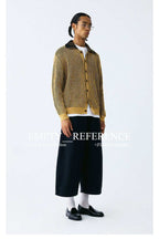 Vintage Stripe Knit Cardigan - Empty Reference