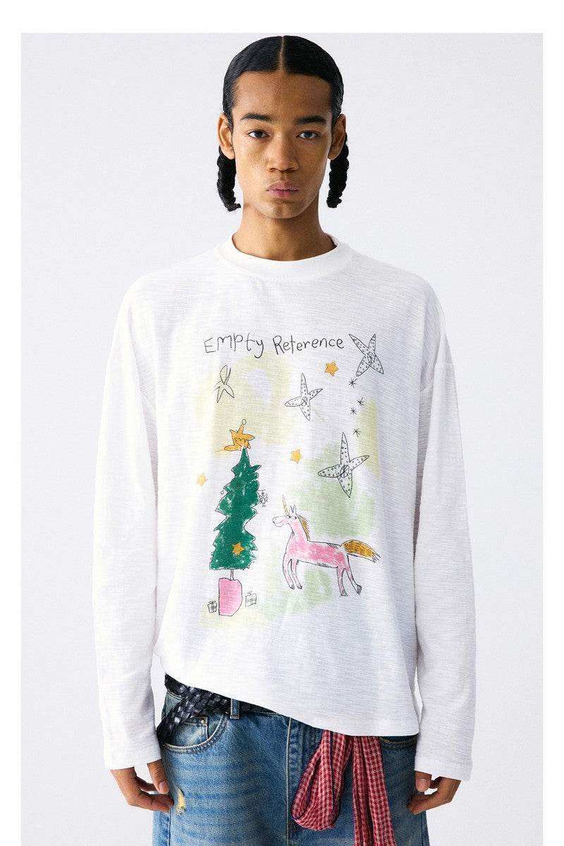 Cotton Pony Christmas Tee - Empty Reference