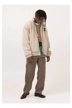 Brown Plaid Velvet Trousers - Empty Reference