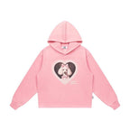 Lace Heart Dog Hoodie - Empty Reference