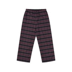 Purple Plaid Casual Trousers - Empty Reference