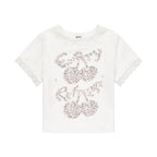 Cherry Lace Patchwork Tee