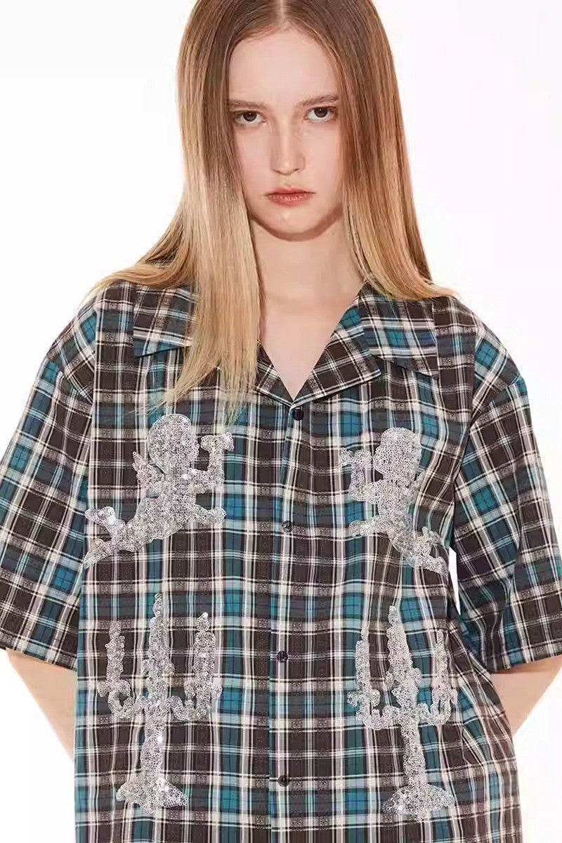 Angel Candle Sequin Shirt - Empty Reference