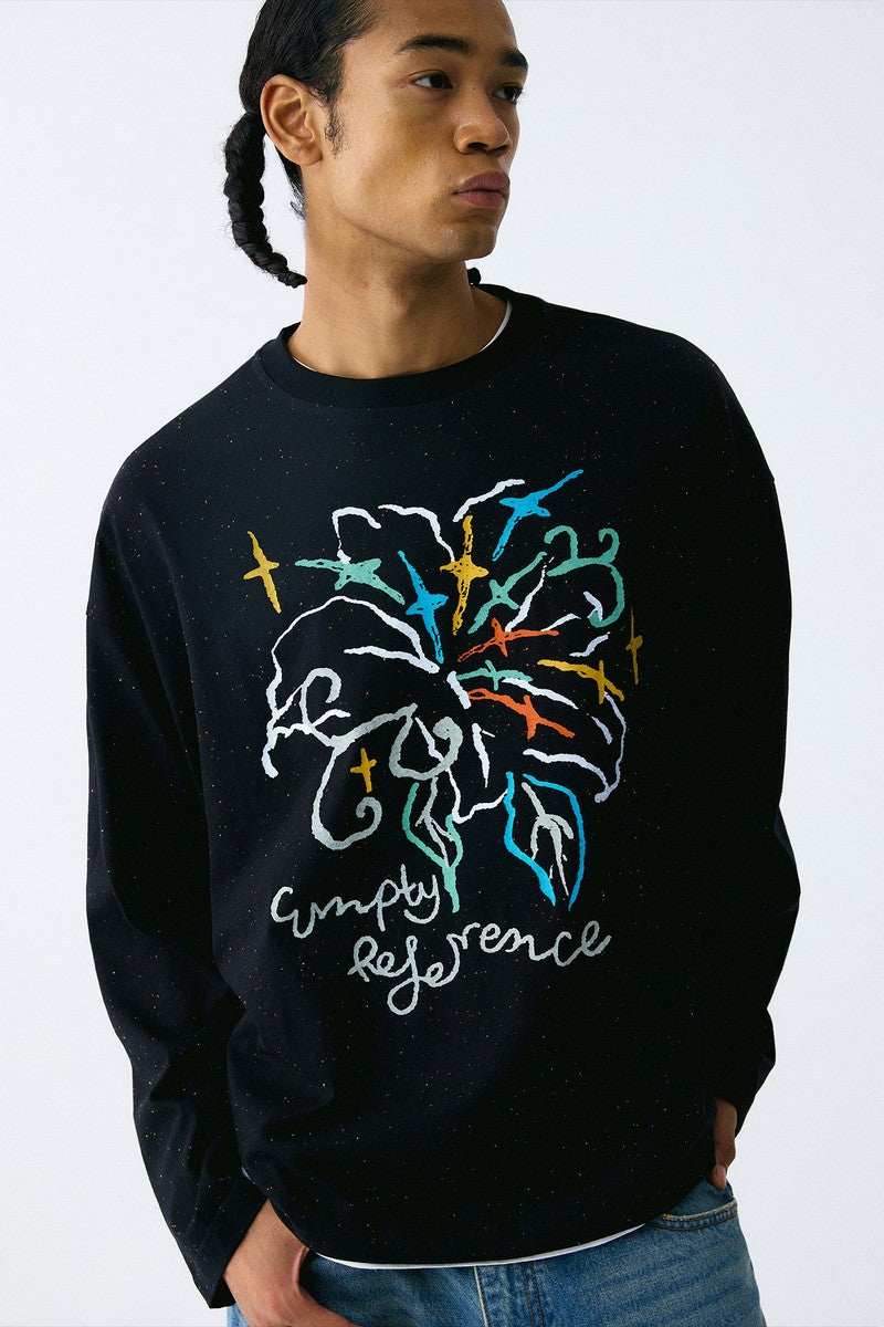 Floral Dot Jacquard Tee - Empty Reference