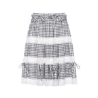 Plaid Lace Convertible Skirt - Empty Reference