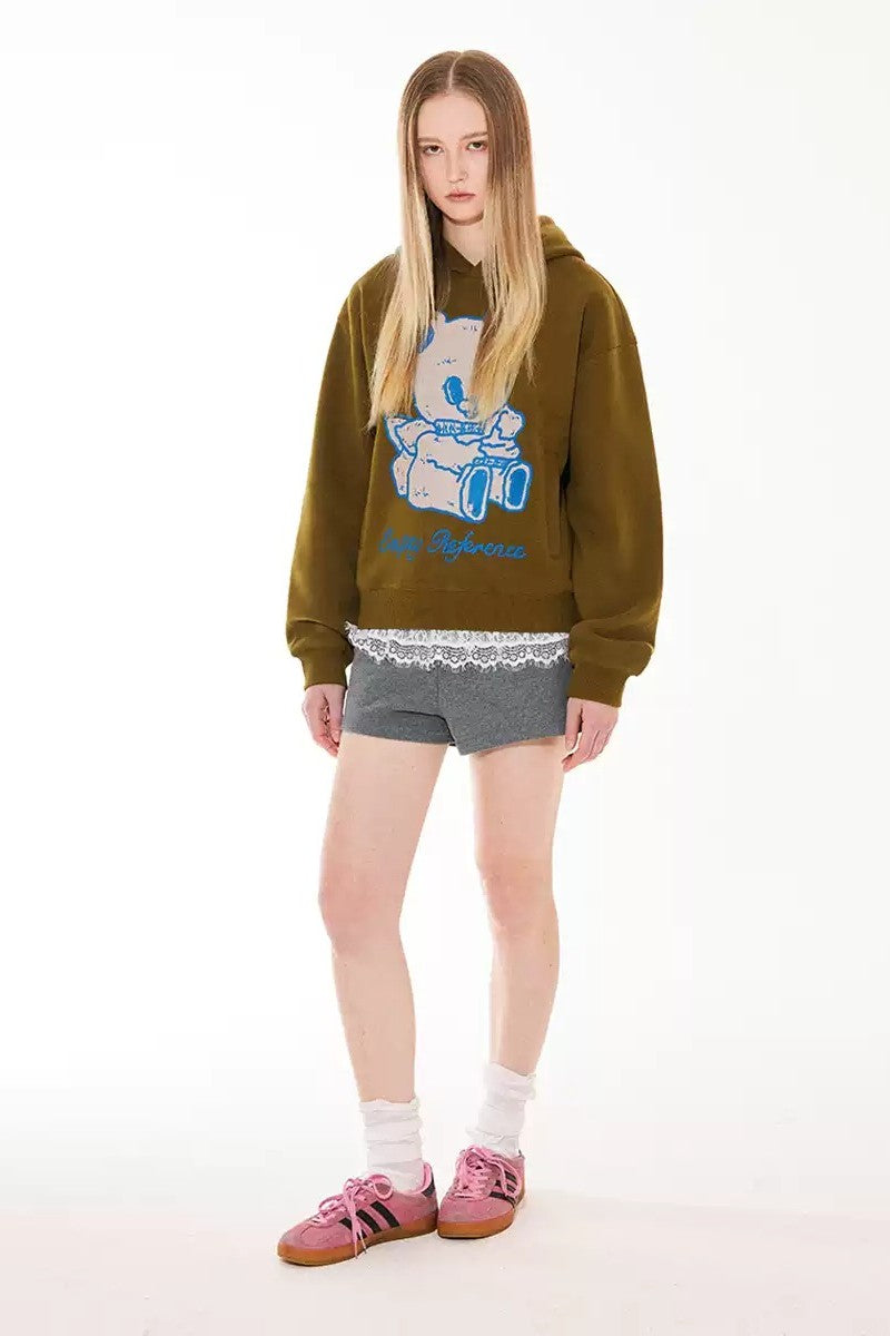 Angel Bear Graphic Hoodie