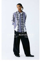 Textured Lace Panel Shirt - Empty Reference