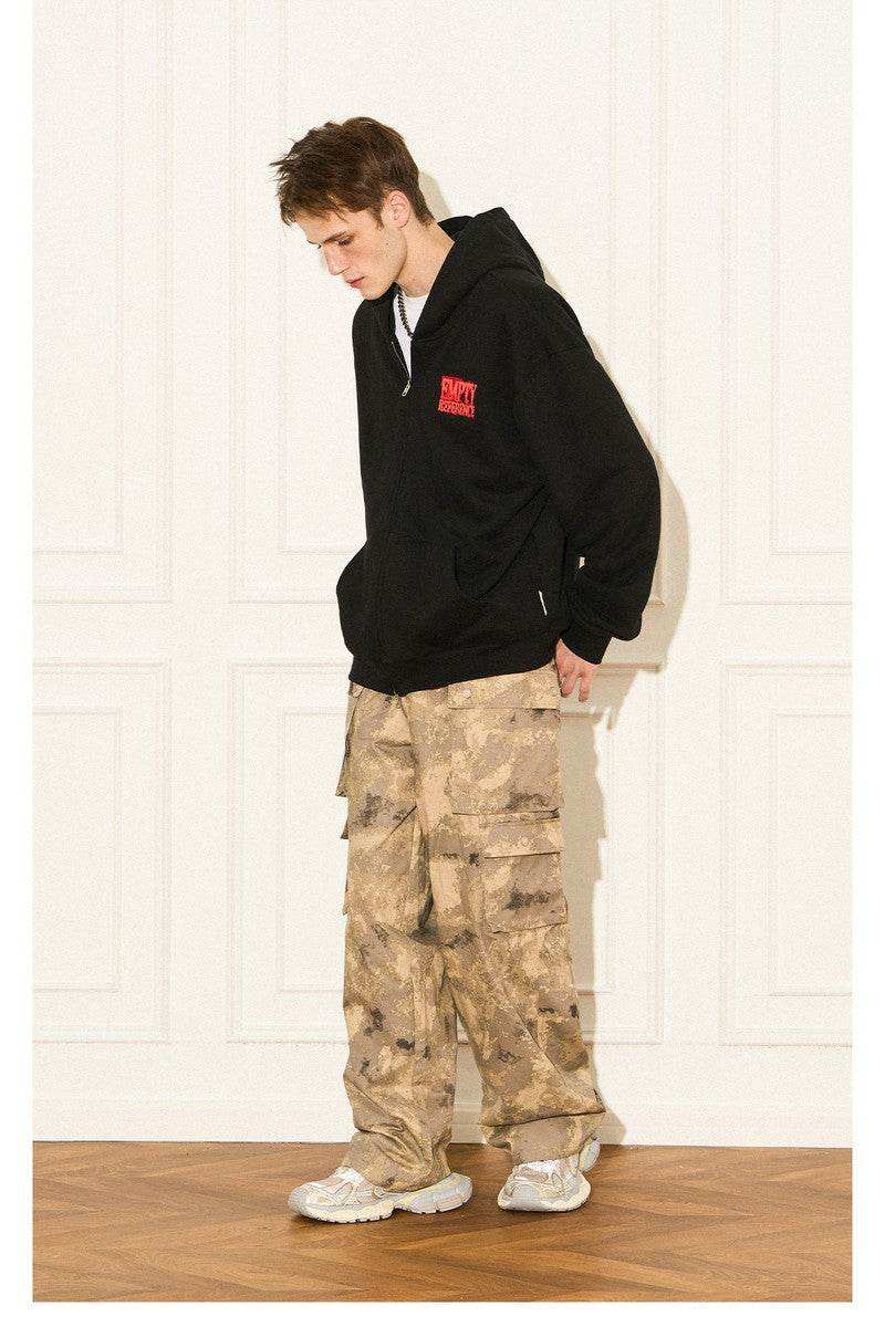 Camo Multi Pocket Cargo Pants - Empty Reference