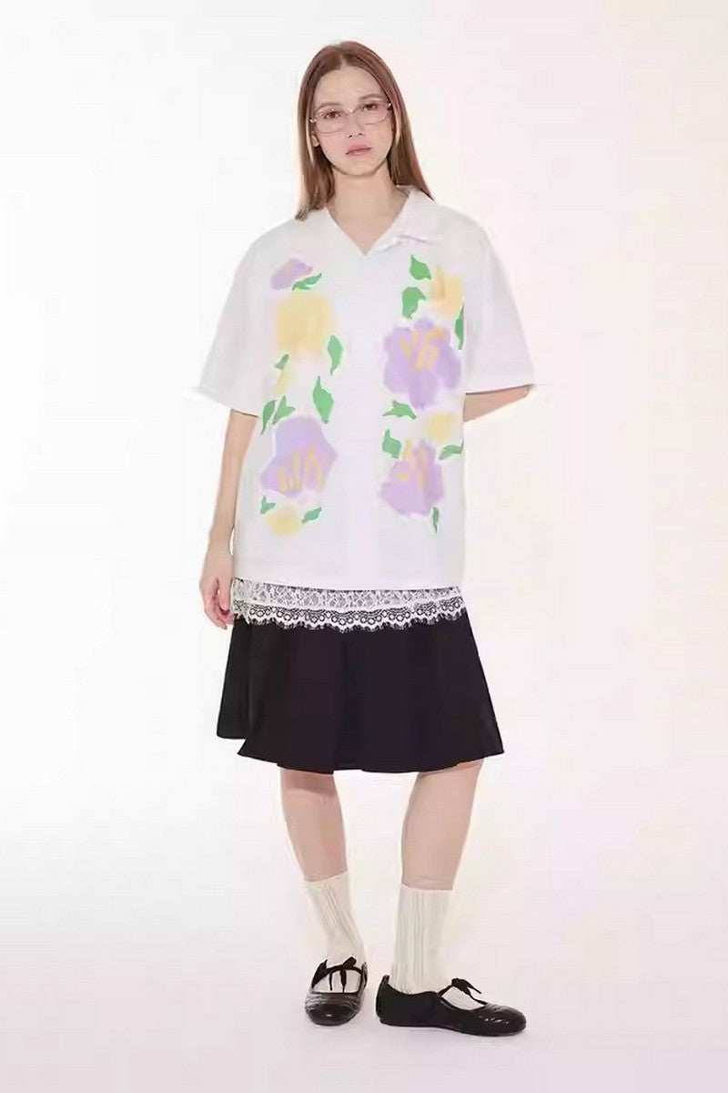 Floral Cuba Vacation Shirt - Empty Reference