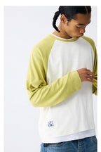Striped Raglan Sleeve Tee