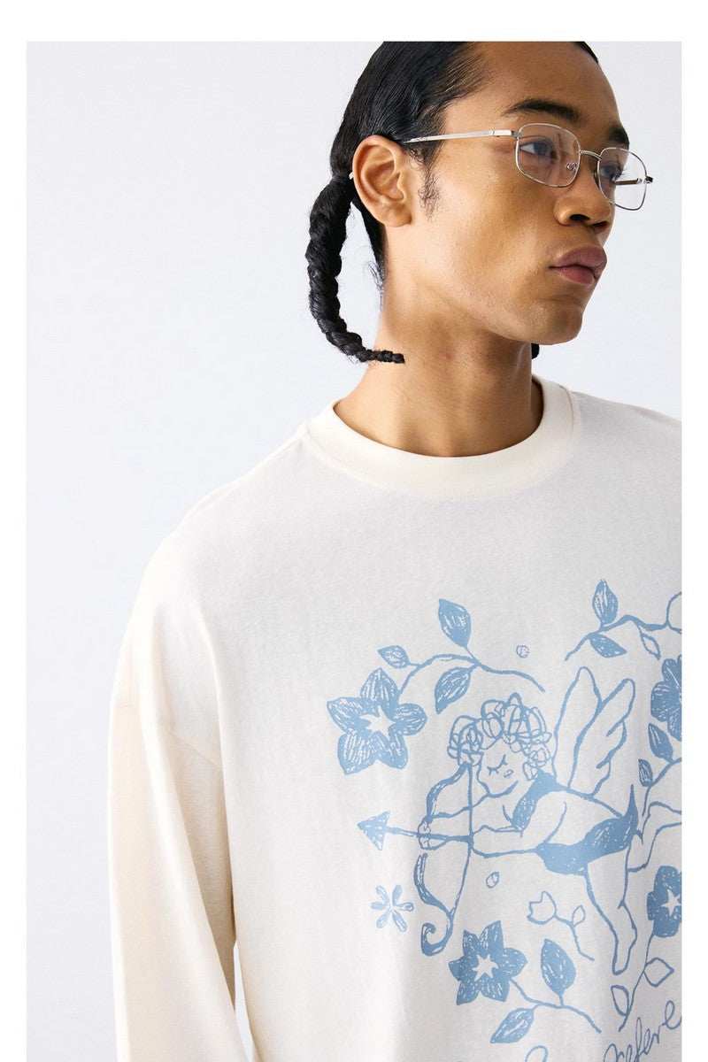 Snowflake Angel Floral Tee - Empty Reference