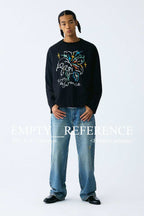 Floral Dot Jacquard Tee - Empty Reference