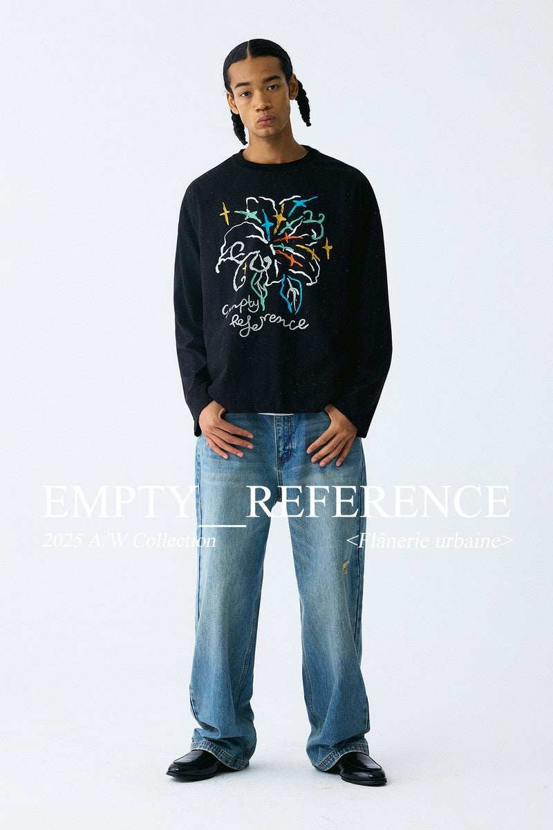 Floral Dot Jacquard Tee - Empty Reference
