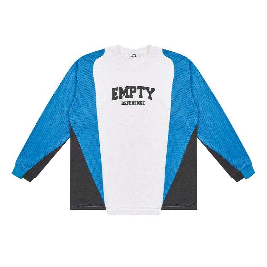 Colorblock Mesh Graphic Jersey Tee - Empty Reference