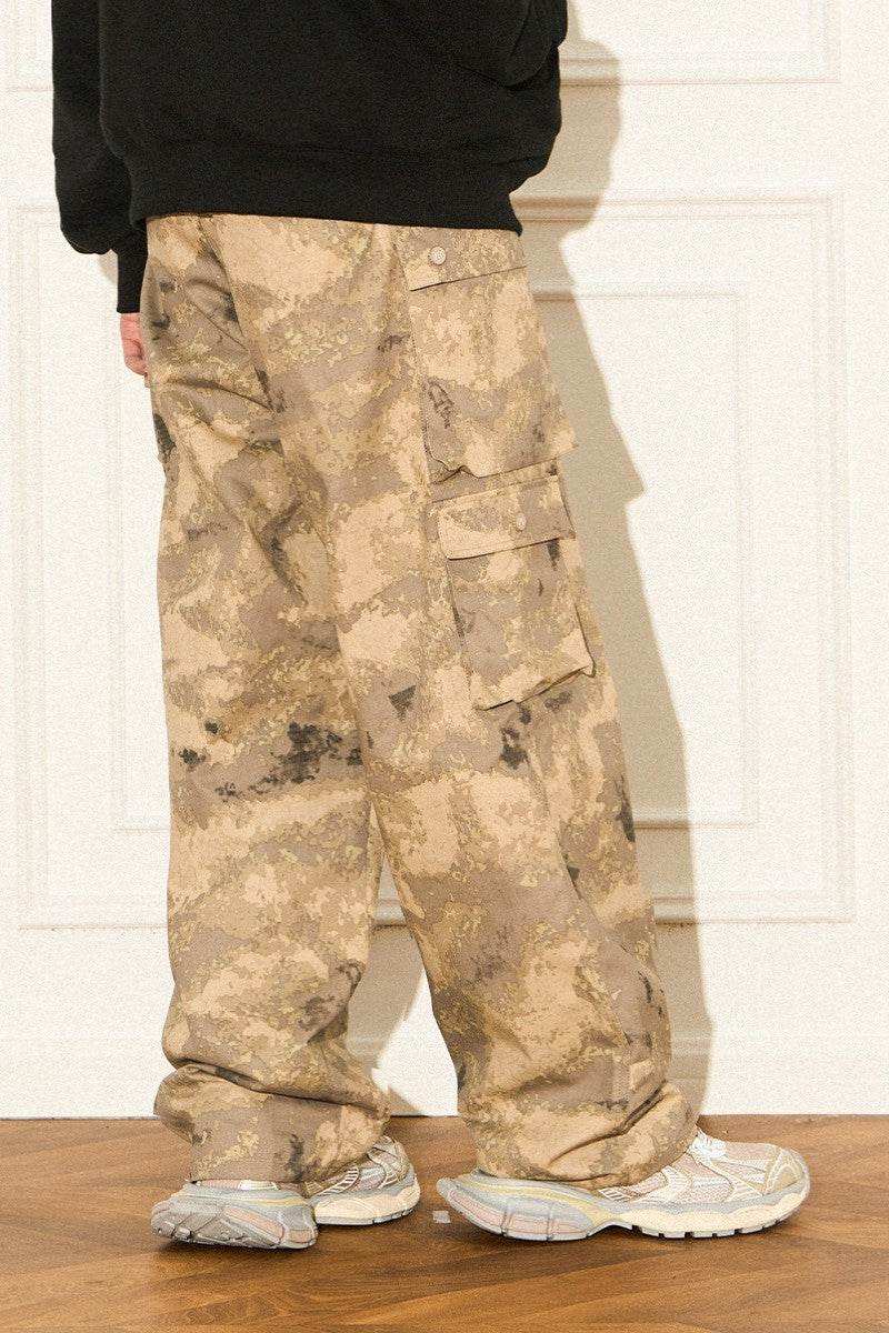 Camo Multi Pocket Cargo Pants - Empty Reference