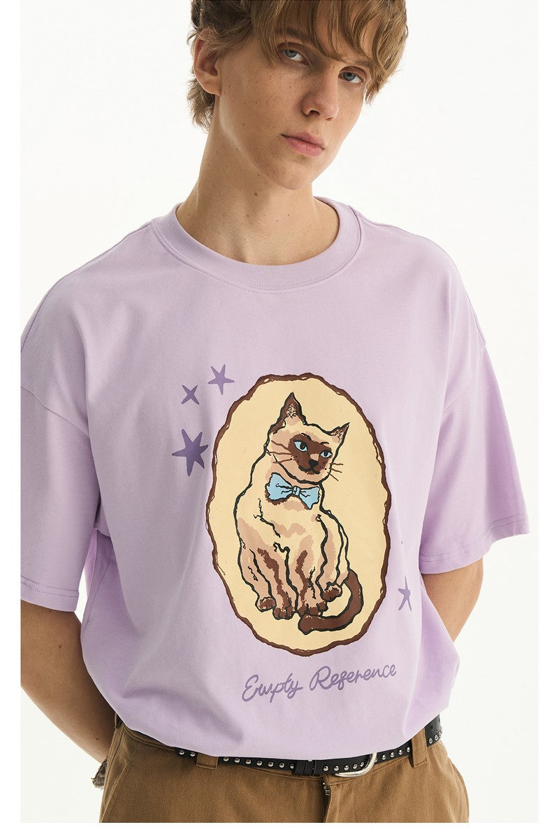 Siamese Cat Graphic Tee