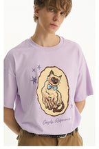 Siamese Cat Graphic Tee