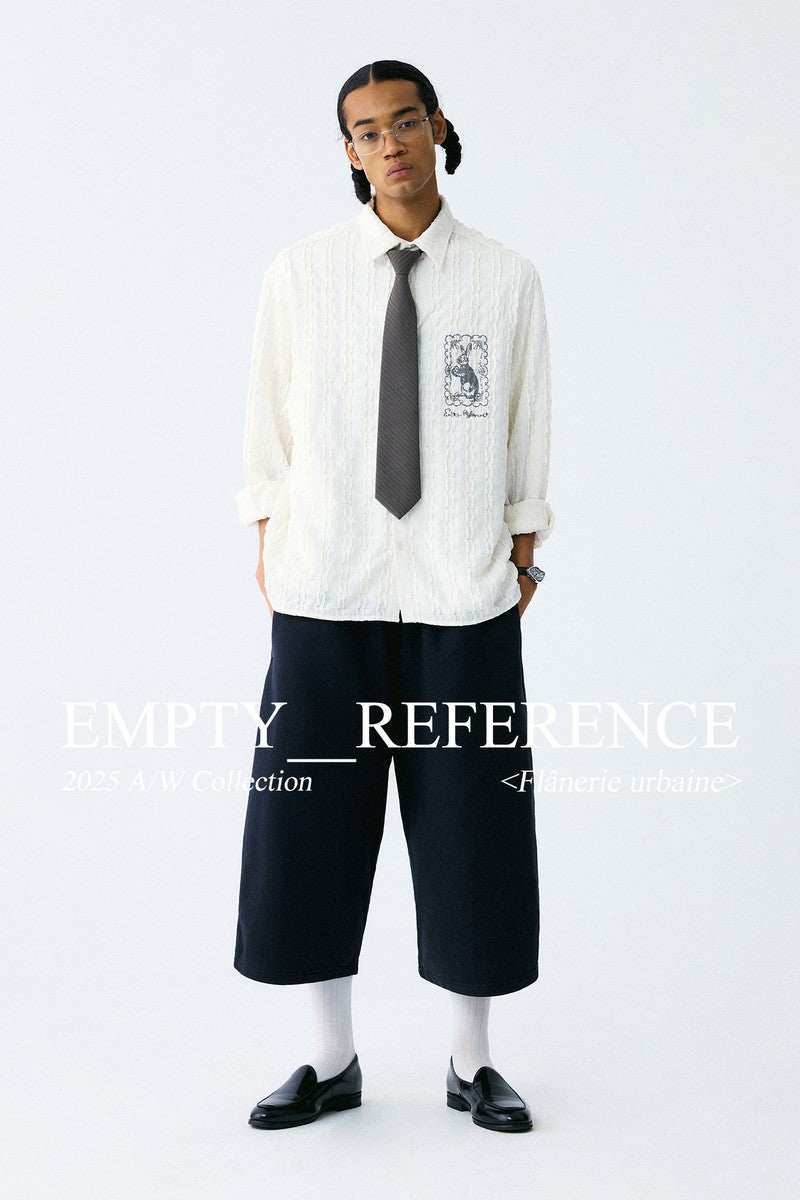 Striped Bunny Garden Shirt - Empty Reference