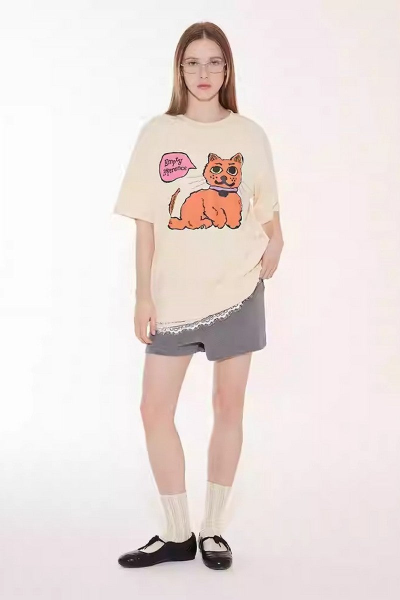 Soft Cat Graphic Tee