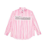Pink Stripe Logo Shirt - Empty Reference