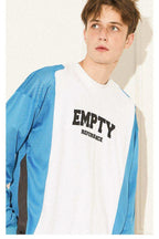 Colorblock Mesh Graphic Jersey Tee - Empty Reference
