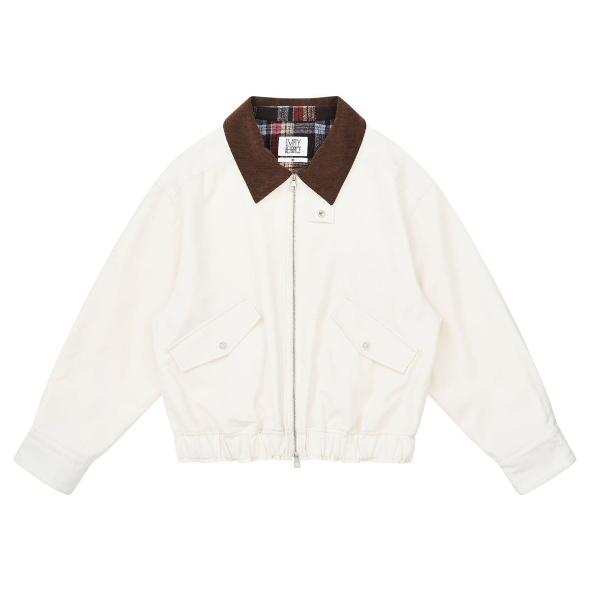 Plaid Corduroy Casual Jacket