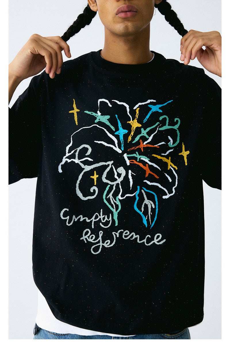 Floral Dot Jacquard Tee - Empty Reference