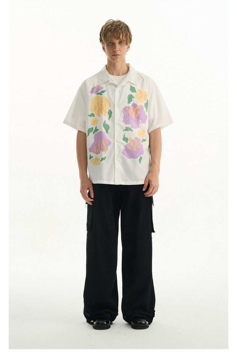 Floral Cuba Vacation Shirt - Empty Reference