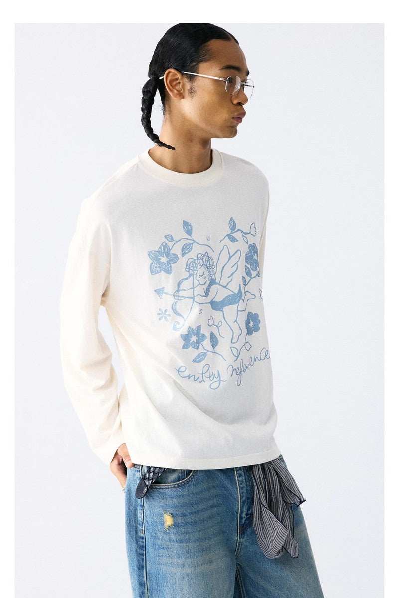 Snowflake Angel Floral Tee - Empty Reference