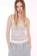 Double Layer Lace Cami